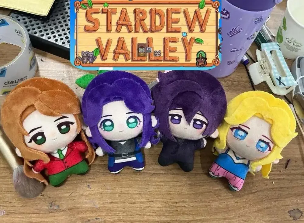 Stardew Valley 10Cm Plush,Stardew Valley Sebastian,Sam,Shane,Alex,Elliott,Abigai